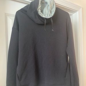 Under armour size large cowl neck sweatshirt, GUC